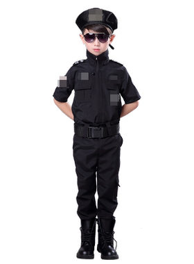 儿童警察服角色扮演全套姝馥瑶