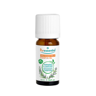 Puressentiel有机樟脑迷迭香单方精油香薰按摩调节油璞医香进口