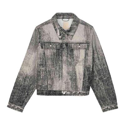 CAMPERLAB做旧宽松长袖牛仔夹克