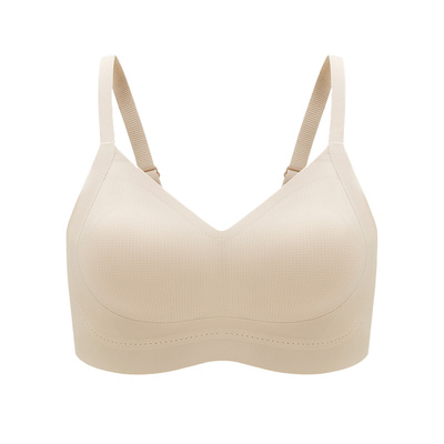 美力城大胸显小内衣无钢圈薄款