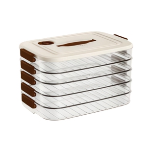 饺子盒家用厨房冰箱收纳盒整理馄饨盒保鲜速冻冷冻专用保鲜大容量