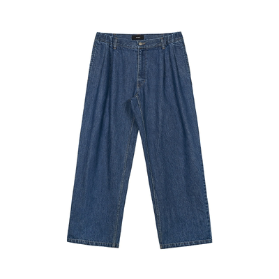 SPELLEDIT双褶松紧腰百搭长裤