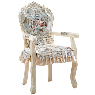 欧式扶手椅垫专用四季款布艺坐垫椅套奢华高档餐椅垫专用大款坐垫