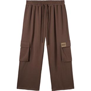 NMAX大码潮牌男装25年秋新品二合一腰头休闲裤大口袋工装微弹卫裤