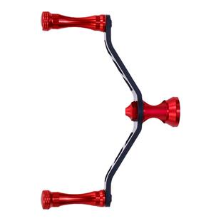 达瓦纺车轮碳素双摇臂飞鸽FUEGO火蜥蜴摇把仅20g眼镜蛇配件轻量化