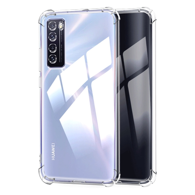 适用华为JEF-AN20手机壳jef-an00防摔软壳nova7保护套JEF-TN00气囊硅胶jef一an00透明_tn20全包边后壳简约潮