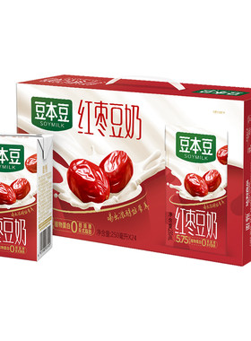 达利园豆本豆唯甄红枣豆奶250ml