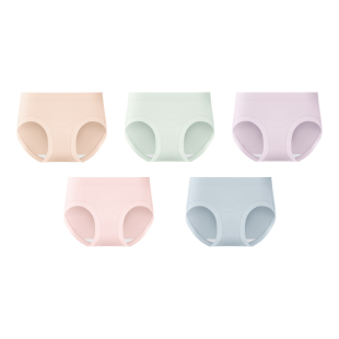 【达人直播专享】5条三枪女内裤纯棉10A抗菌/4条弹力棉男内裤