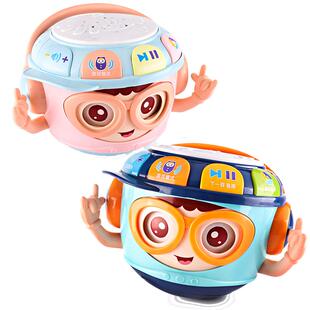 婴儿玩具早教益智6个月以上7幼儿0男女宝宝8八半一1岁3儿童手拍鼓