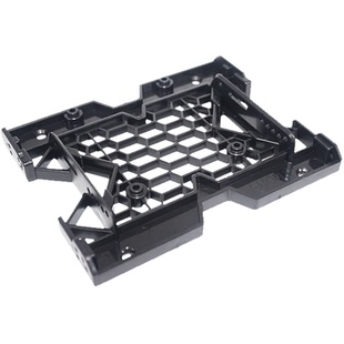 台式机箱光驱位支架5.25转3.5寸2.5 ssd固态硬盘转换架子可装风扇