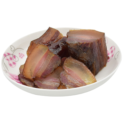 湖南邵阳绥宁土特产柴火五花腊肉