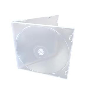 光盘盒单片装 方形 CD盒 DVD盒收纳盒透明方形光碟盒 50个包邮 覆膜盒子 可DIY放置插页 光碟收纳包