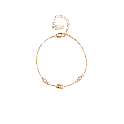 开运暴击！小蛮腰转运珠银手链女