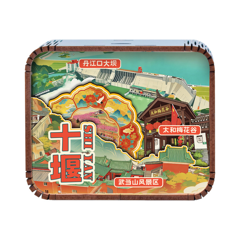 武当山文创八音盒纪念定制批发