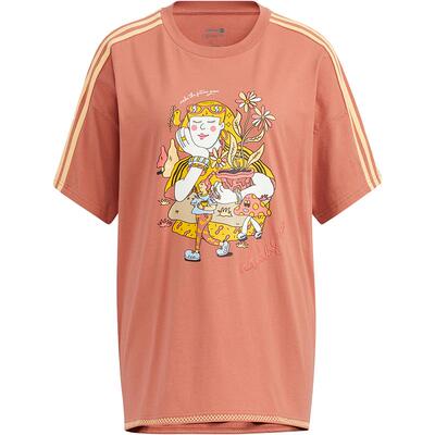 Adidas/阿迪达斯正品neo 当季新款女子运动短袖T恤HH7663
