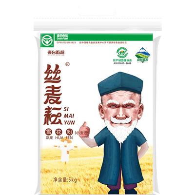 新疆丝麦耘筋道麦芯面粉5kg×1袋