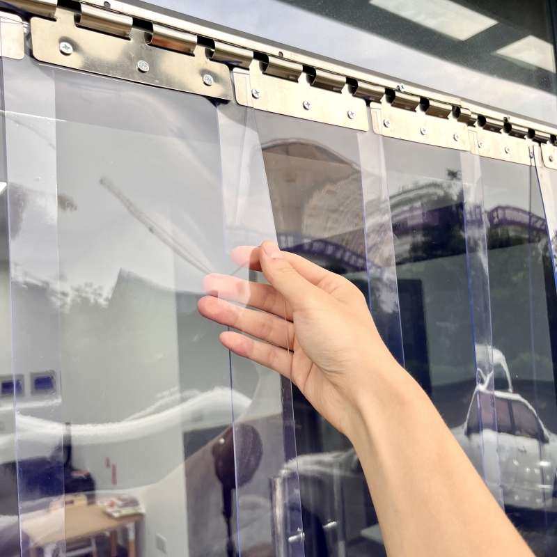 空调软门帘夏季透明塑料pvc皮帘子隔断帘挡风防尘保暖商用隔冷气