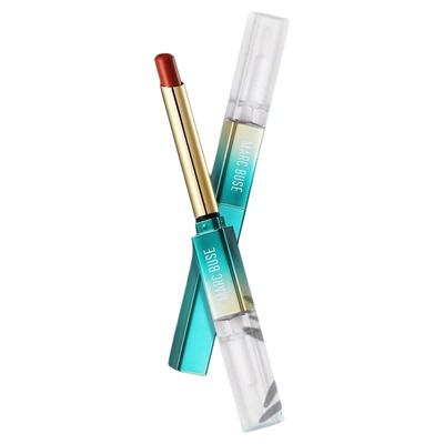 不掉色不沾杯双头唇釉唇膏肉桂奶茶色哑光大牌正品不脱色口红雨衣