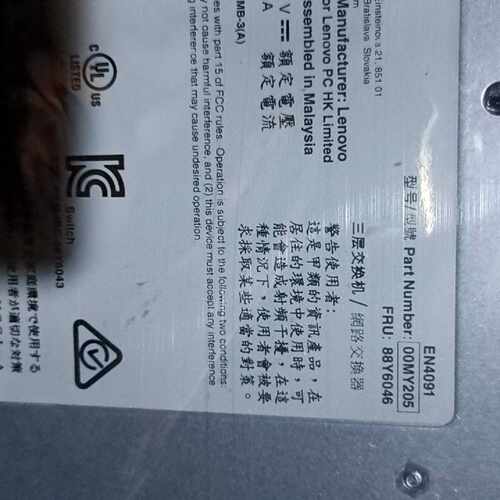 【请询价】Lenovo Flex System Faric EN40