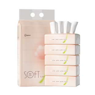 超亚乳霜柔纸巾保湿宝宝超柔抽纸云柔巾新生婴儿专用柔润纸面巾