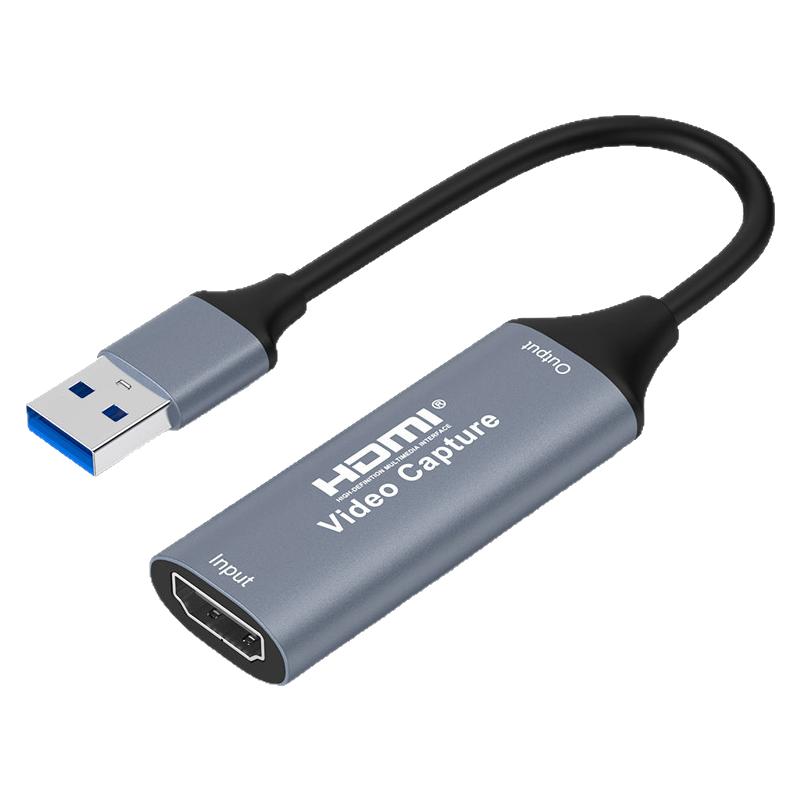 USB3.0视频采集卡游戏直播HDMI转USB3.04K高清采集卡专用信号伴侣