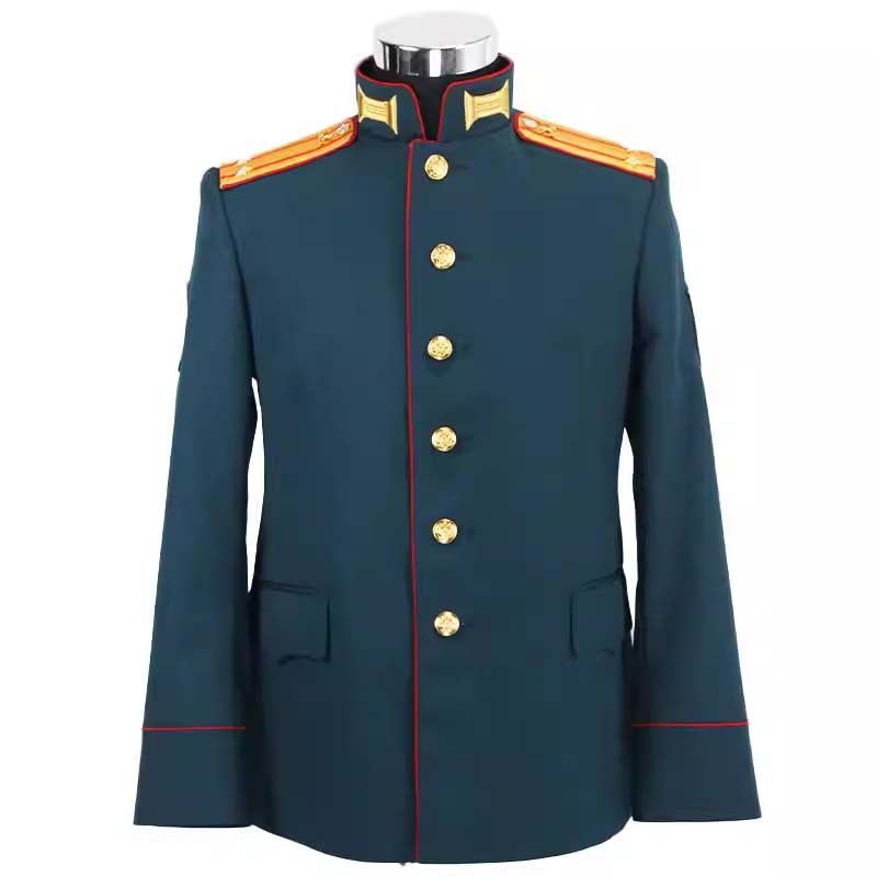 俄罗斯原品 俄军公发17条令陆军校官立领礼服大檐帽套装 17胜利