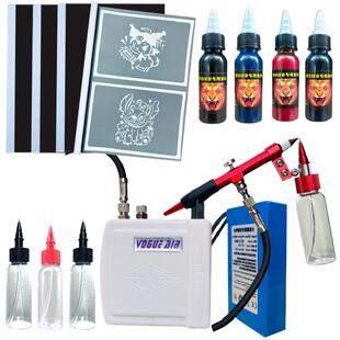 免清洗喷绘纹身机摆地摊套装夜市开店创业暂时性喷绘纹身防水持久
