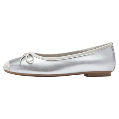 达芙妮软底单鞋女2025新款平底鞋