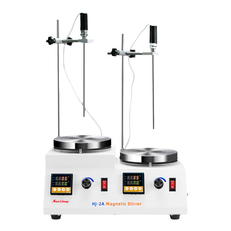 日本三量实验室电动加热数显磁力搅拌器恒温集热式电磁搅拌机器