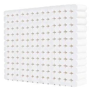 400卷宾馆酒店客房商务专用小卷纸旅馆短款卫生间厕纸速溶卫生纸