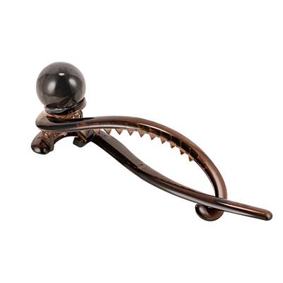 极简大气珍珠发夹一字扭扭夹女