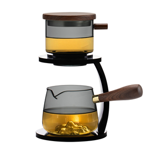 叁旬观山自动懒人泡茶神器茶壶家用功夫茶具轻奢高档中式2026新款