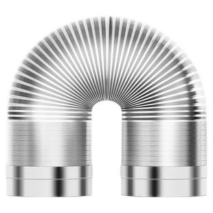 吸油烟机排风管304不锈钢排烟道管抽烟机排气管通风管道烟囱管子