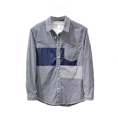 特琳露春季新品大促条纹衬衫百搭