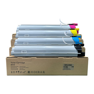 W9120MC适用惠普E78523dn粉盒HP E78528dn墨粉彩色进口粉硒鼓9130
