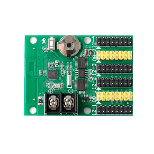 地摊LED显示屏手机WiFi无线控制卡瑞合信RHX-Q4Q10门头全彩卡中航