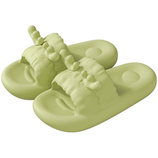 可爱拖鞋女款夏天外穿2026新款室内家居浴室防滑踩屎感eva凉拖鞋