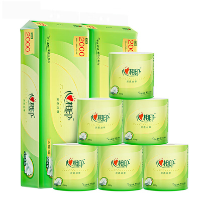 心相印茶语有芯卷纸10卷整提装