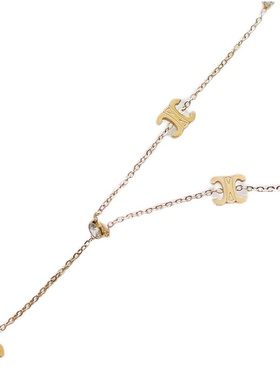 时尚轻奢凯旋门钛钢项链