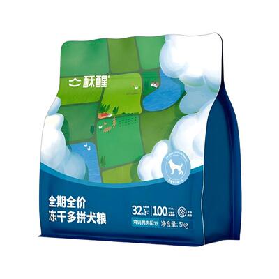 酥醒通用型全阶段冻干多拼犬粮