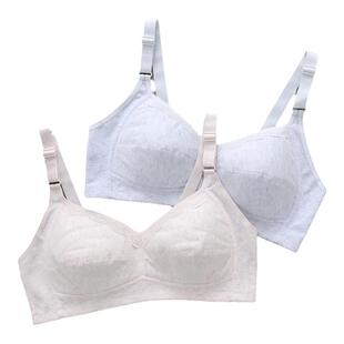 AB内衣女士无钢圈文胸背心聚扰型收副乳夏季薄款舒适妈妈文胸罩