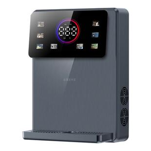 沁园百分百管线机家用壁挂式直饮机冷热一体新款桶装水即热饮水机