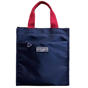 新款时尚手提包女高级感休闲手提袋外出上班轻便帆布通勤包妈咪包