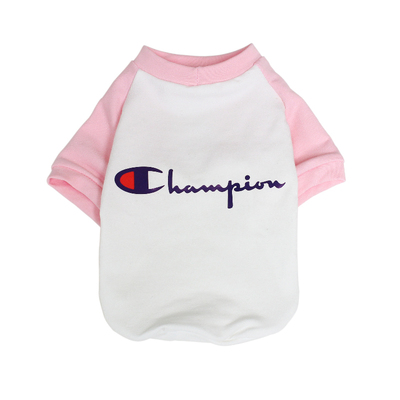 狗狗潮牌插肩袖冠军网红小猫咪