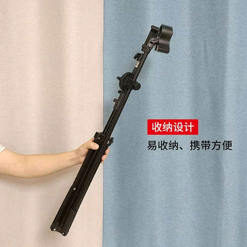 落地式麦克风话筒支架手机直播演唱一体咪架户外唱歌电容麦三脚架