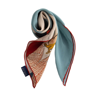 童话镇~真丝围巾桑蚕丝丝巾发带绑发绑包夏季薄款女2025新款方巾