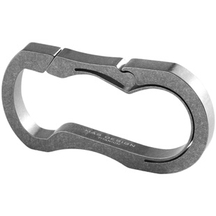 Handgrey钛挂扣K80多功能户外手工男士挂件汽车钥匙扣Kickstarter