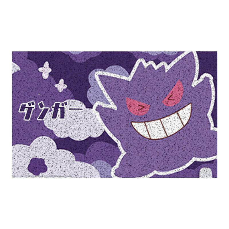 耿鬼精灵宝可梦皮卡丘丝圈地垫