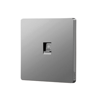 86型暗装千兆网络网口插座宽带信息面板超六类网线CAT6类电脑插座