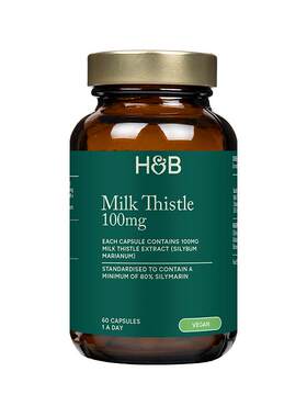 英国HB奶蓟草熬夜加班解酒护肝片